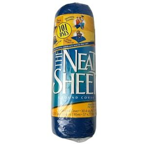 The Neat Sheet Ground Cover 57x77 Washable Beach Picnic Blanket Repel Sand Water